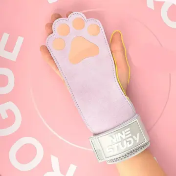 Weight Lifting Hooks with Nylon Straps