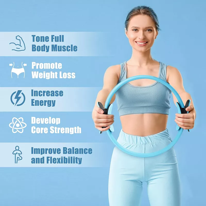 Yoga and Pilates Ring for Pelvic Floor Training and Flexibility - Image 3