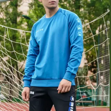 Mens Long-Sleeve Football Sweatshirt