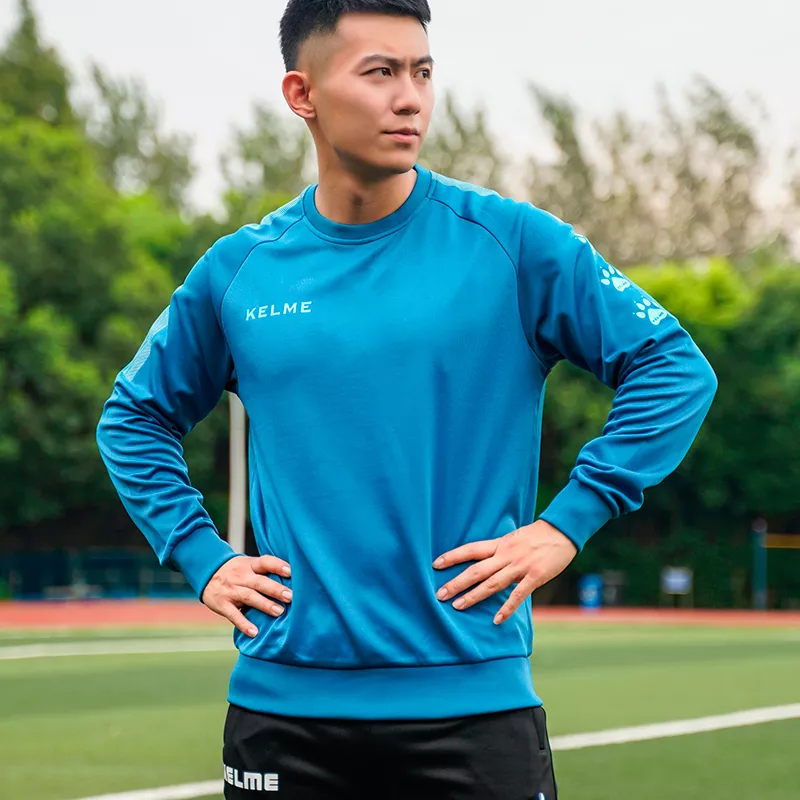 Mens Long-Sleeve Football Sweatshirt - Image 3