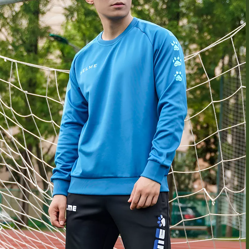 Mens Long-Sleeve Football Sweatshirt - Image 4