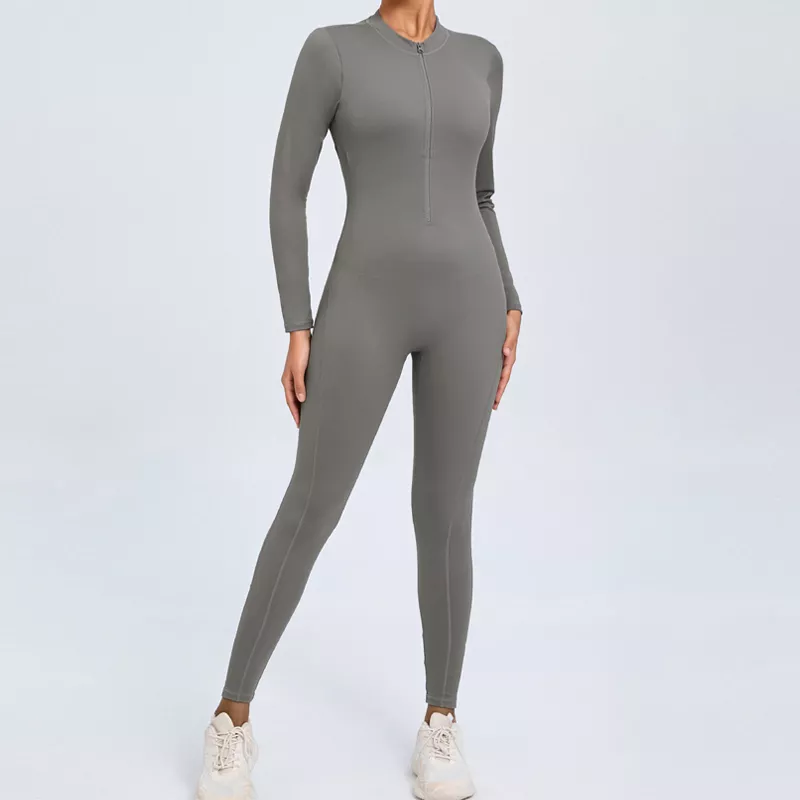 Women's V-Back Sports Jumpsuit - Image 7
