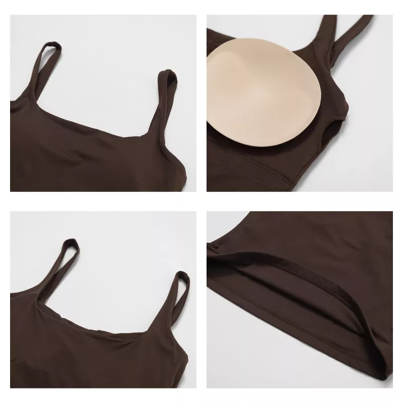 Women's Quick-Dry Yoga Tank Top - Shockproof, Breathable & Skintight Activewear - Image 7