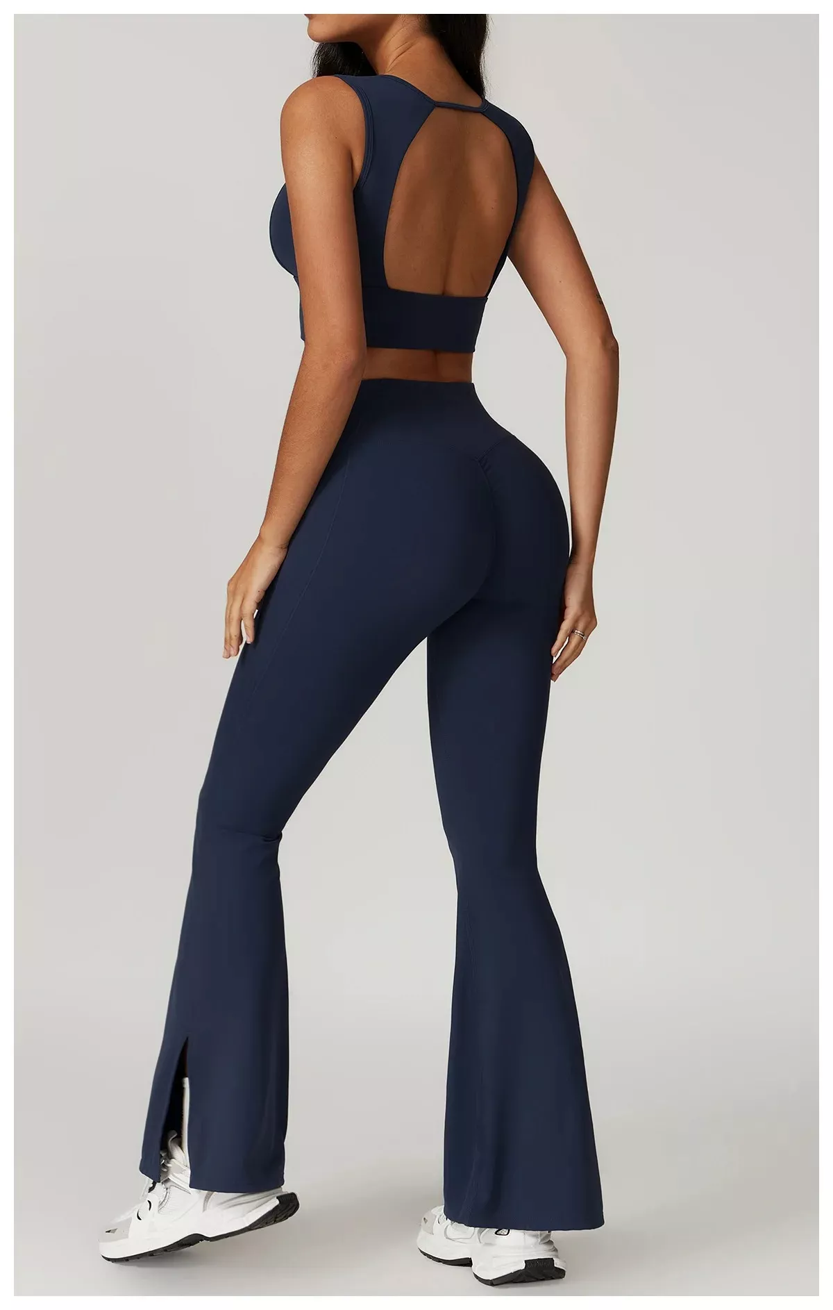 Women's Backless Push-Up Sports Bra – Breathable, Shockproof Gym Tank Top - Image 5