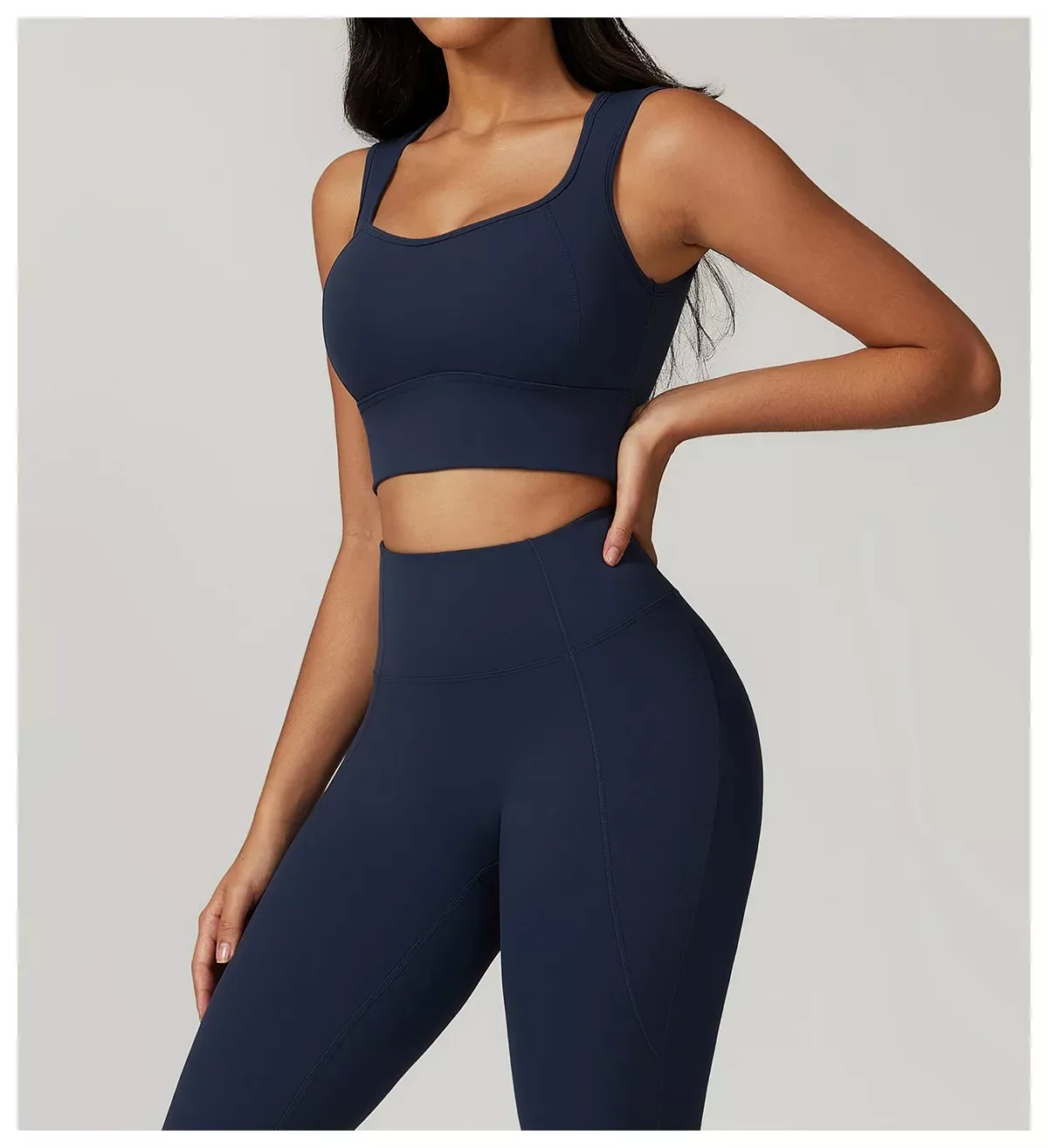 Women's Backless Push-Up Sports Bra – Breathable, Shockproof Gym Tank Top - Image 4