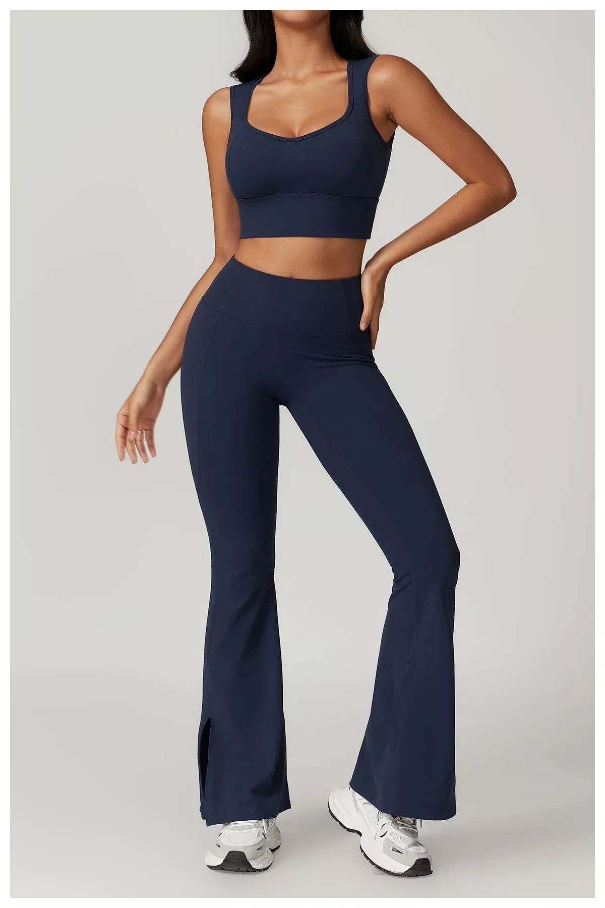 Women's Backless Push-Up Sports Bra – Breathable, Shockproof Gym Tank Top - Image 3