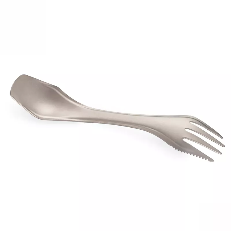 Lightweight 3-in-1 Titanium Spork - Image 5
