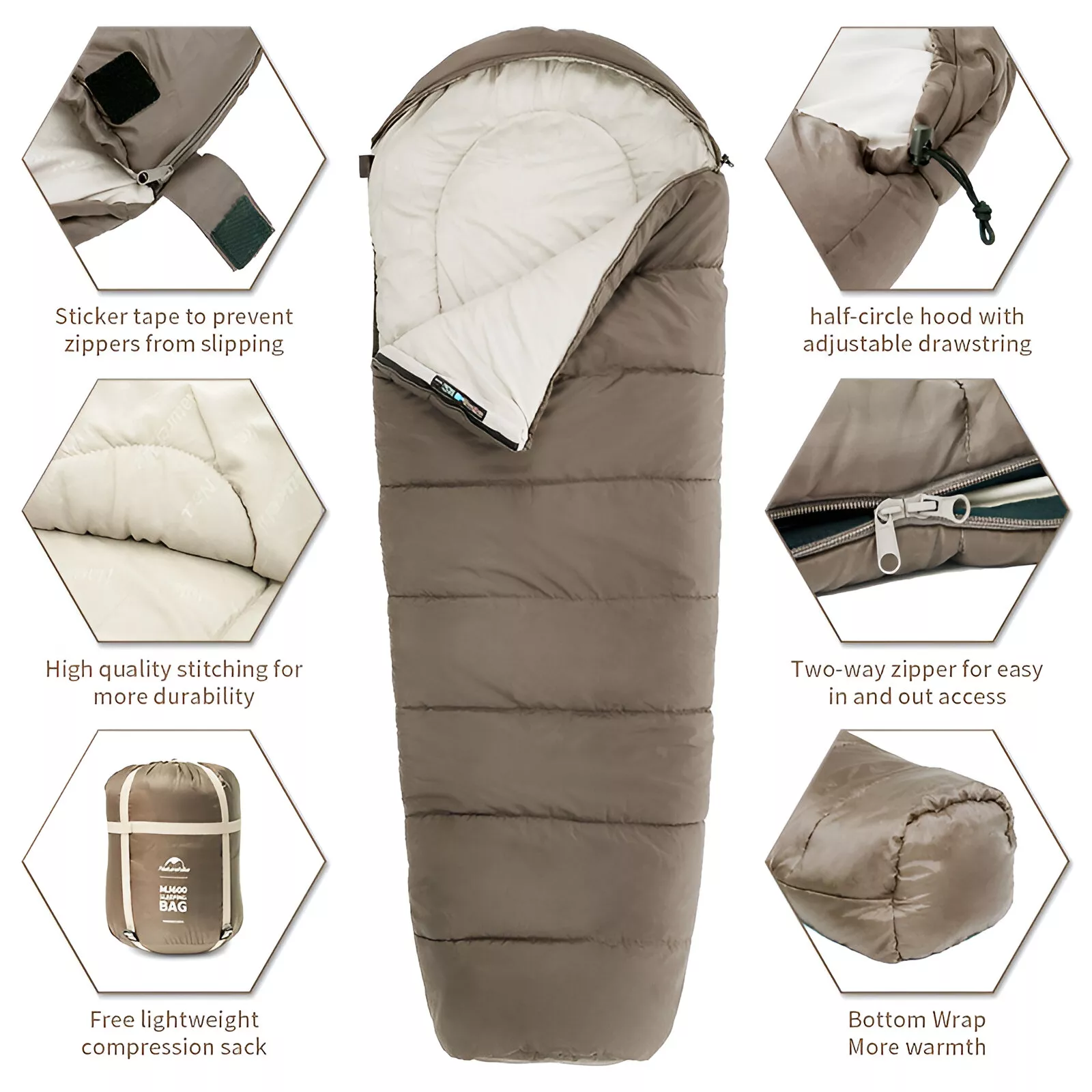 Lightweight Mummy Sleeping Bag - Image 4