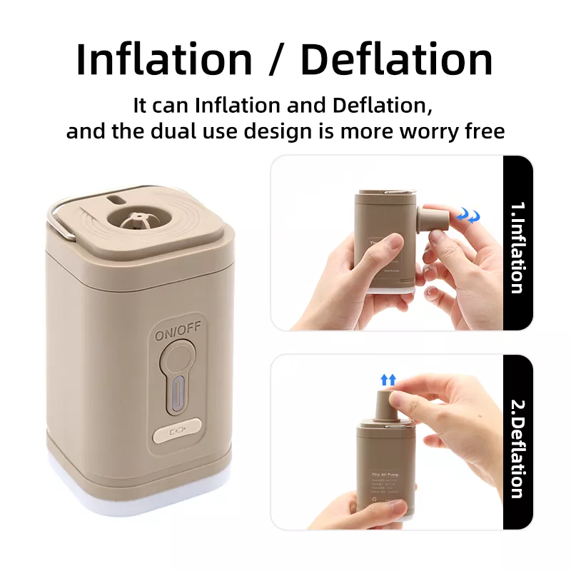 Portable Wireless Air Compressor Inflator & Deflator Pump - Image 2