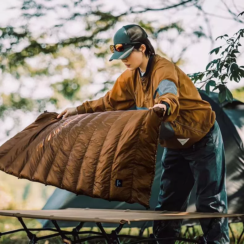 Ultralight Down Sleeping Bag for Camping Cots – Waterproof & Warm - Image 5