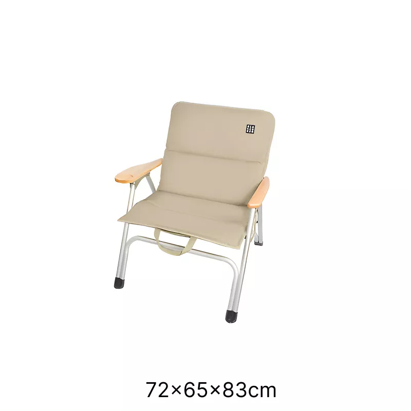 Comfortable Folding Camping Chair with Cushion and Cover - Image 7