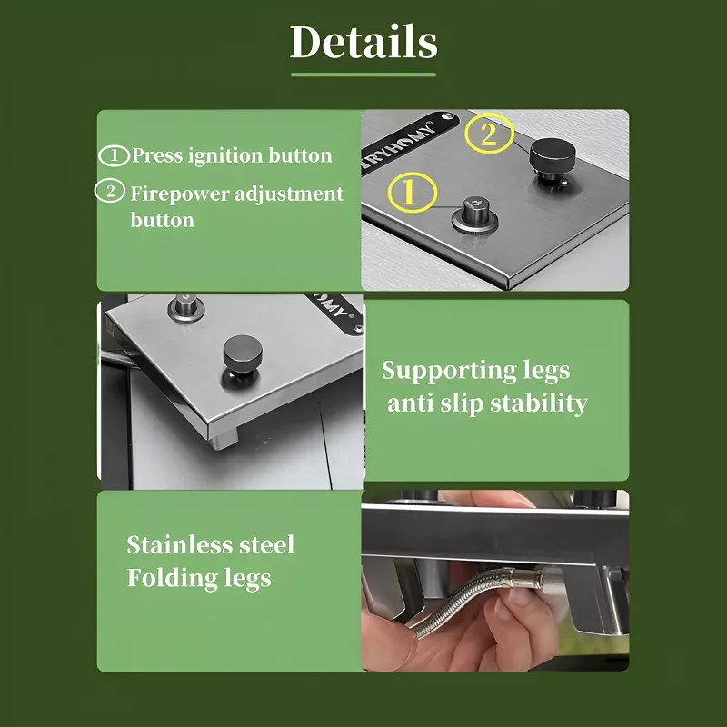 Portable 7200W Gas Stove - Image 4