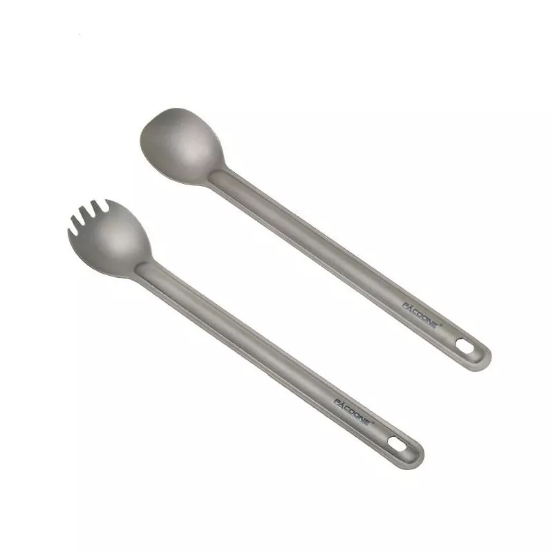 Portable Titanium Spork for Camping and Hiking - Image 4