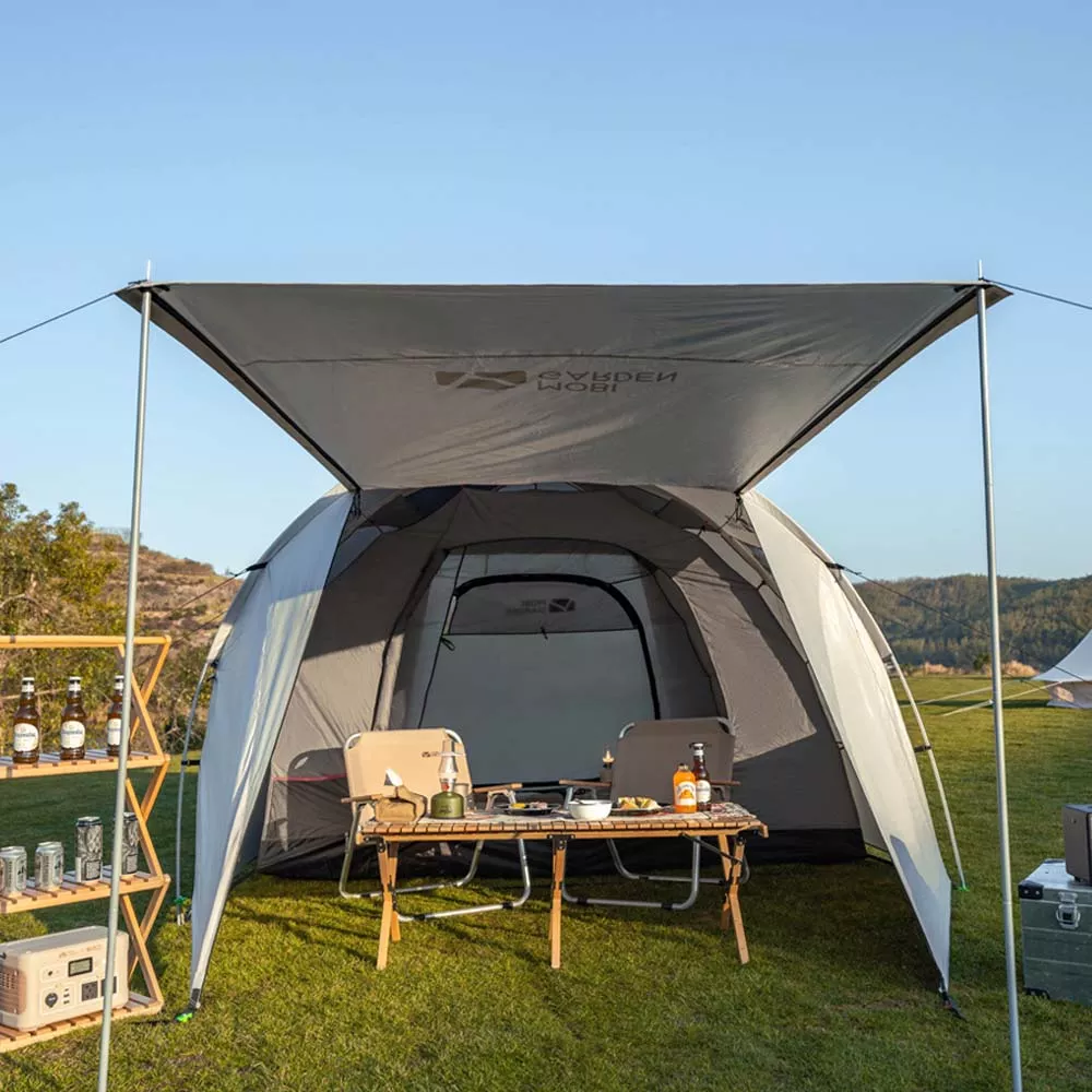 Waterproof 4-Person Glamping Tent – Spacious & Durable for All-Season Camping - Image 3