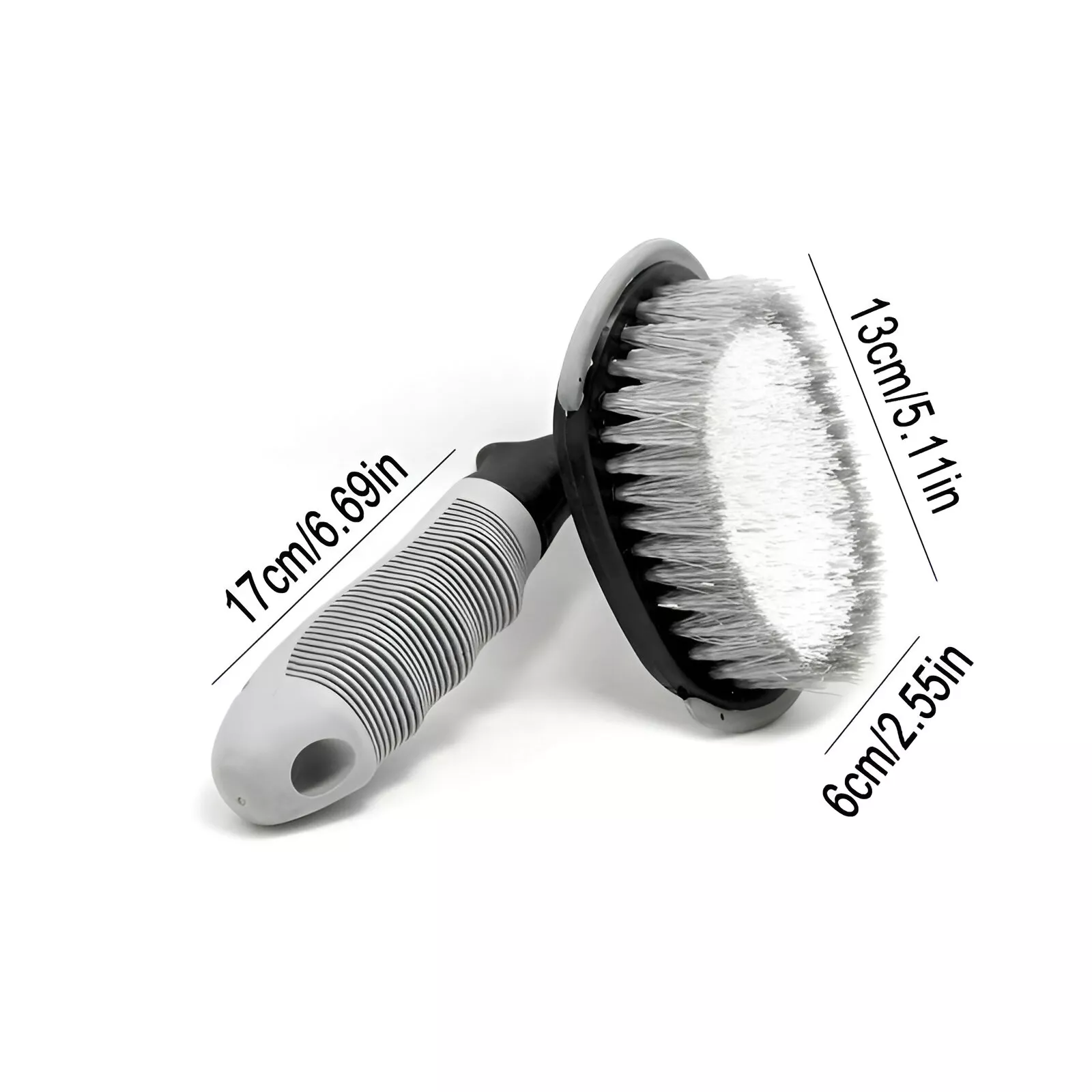 Strong Decontamination Car Tire Brush for Hub & Wheel Cleaning - Image 5