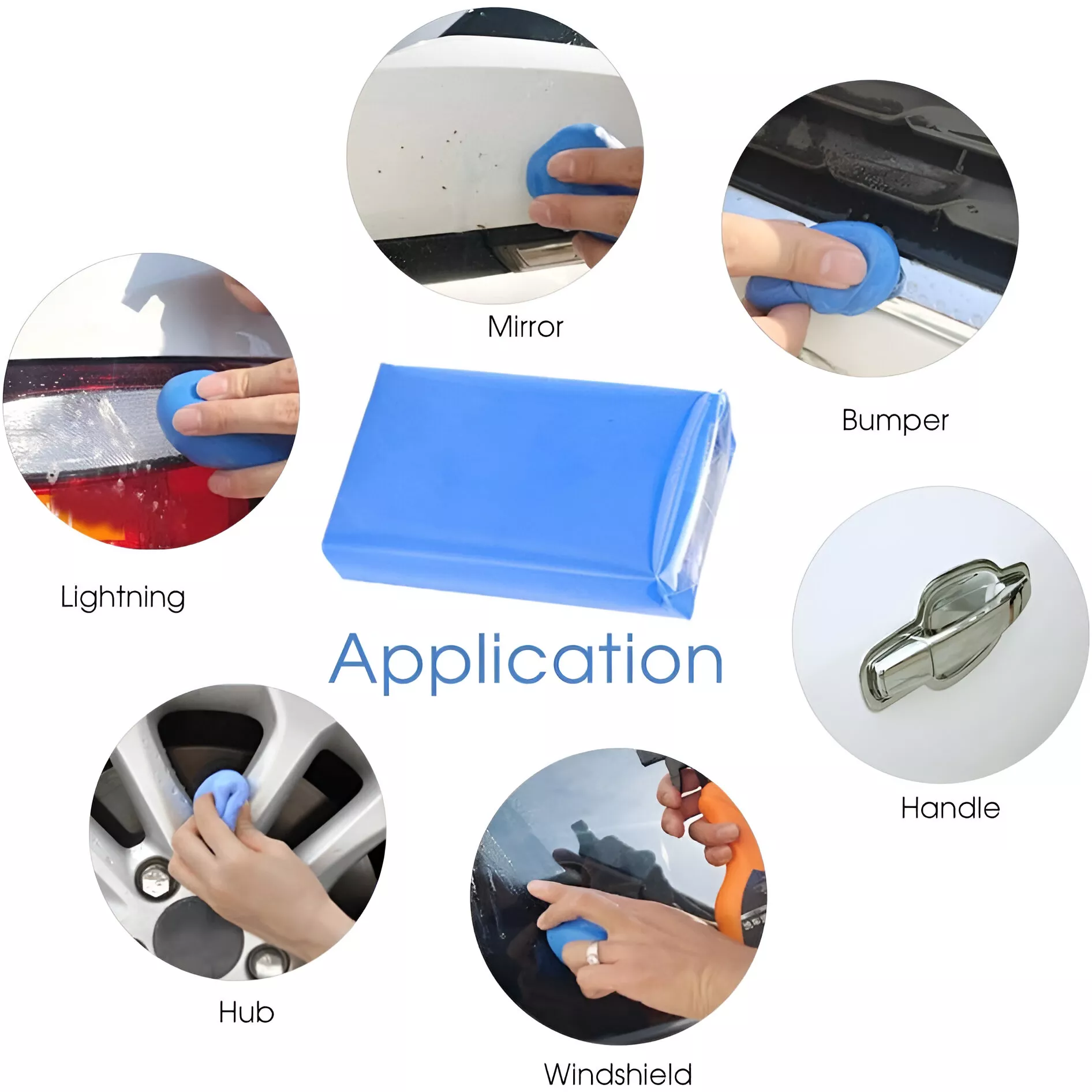 500g Car Wash Clay Bar - Image 2