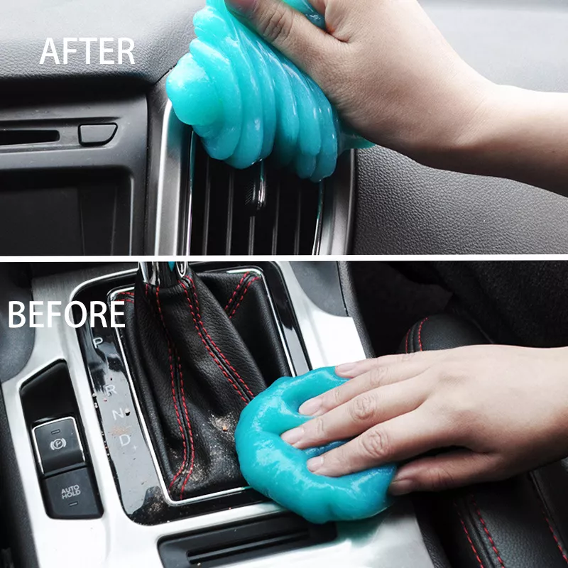 Multi-Function Car Cleaning Gel - Dust & Dirt Cleaner for Gaps & Hard-to-Reach Areas - Image 3