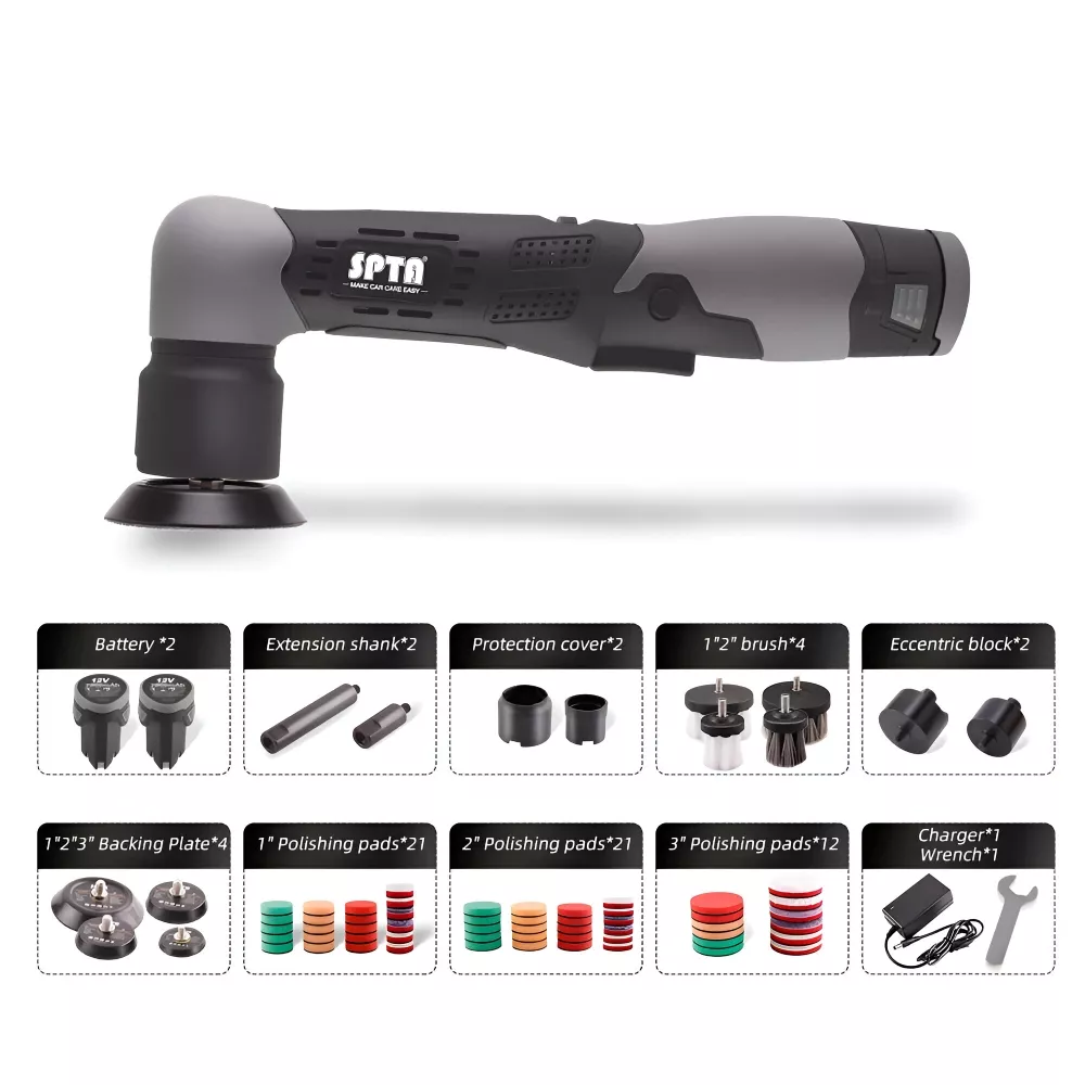 12V Cordless Mini Car Polisher es - Image 6