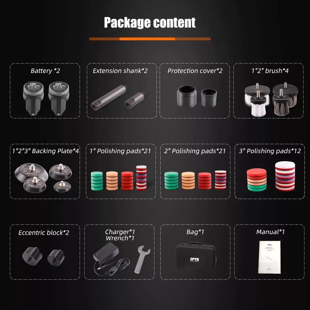 12V Cordless Mini Car Polisher es - Image 5