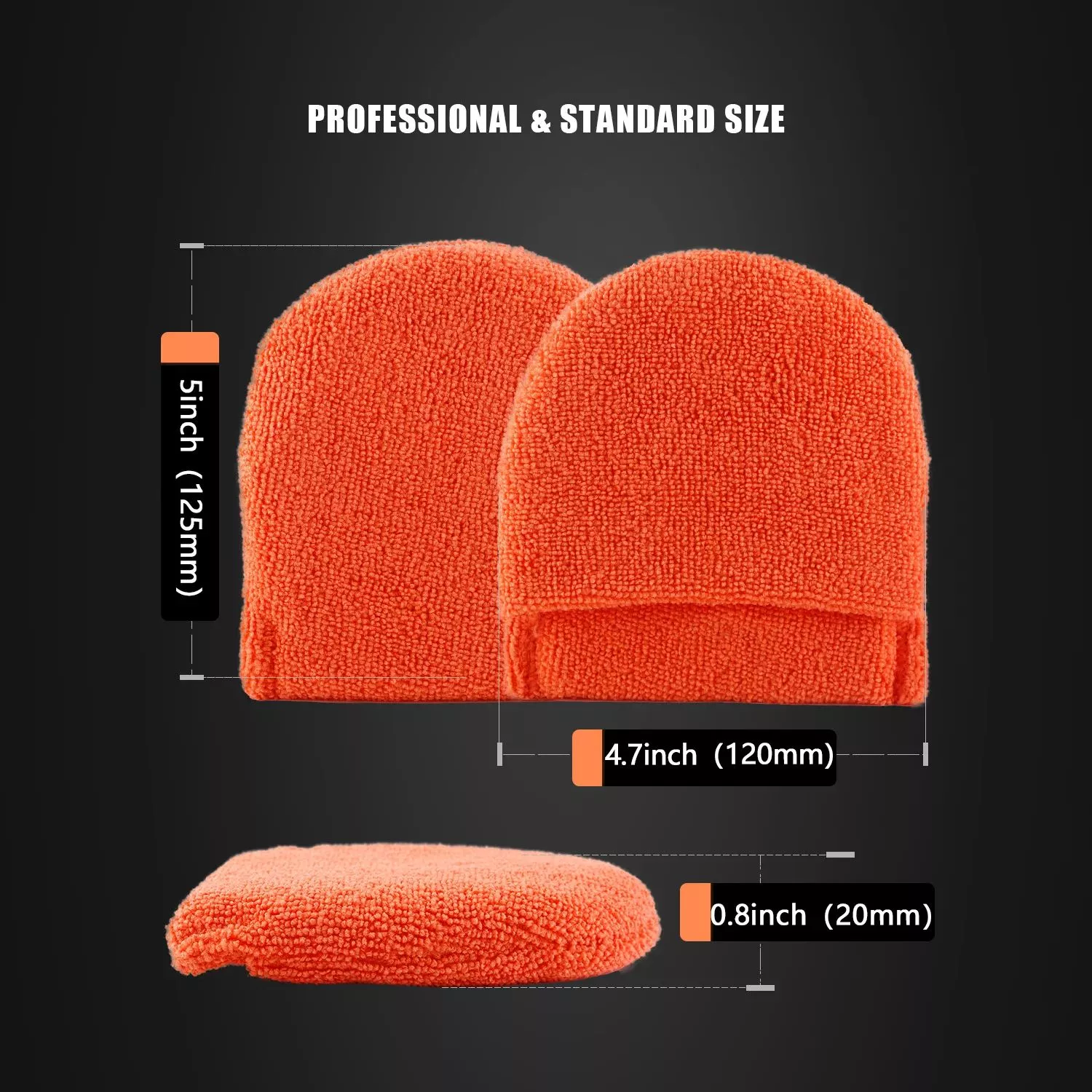 Soft Microfiber Car Wax Applicator Pad Polishing Sponge for Auto Care - Image 6