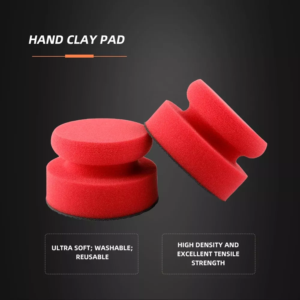 Magic Clay Sponge Cleaning Eraser Hand Wax Polish Pad for Car Glass & Auto Detailing - Image 4
