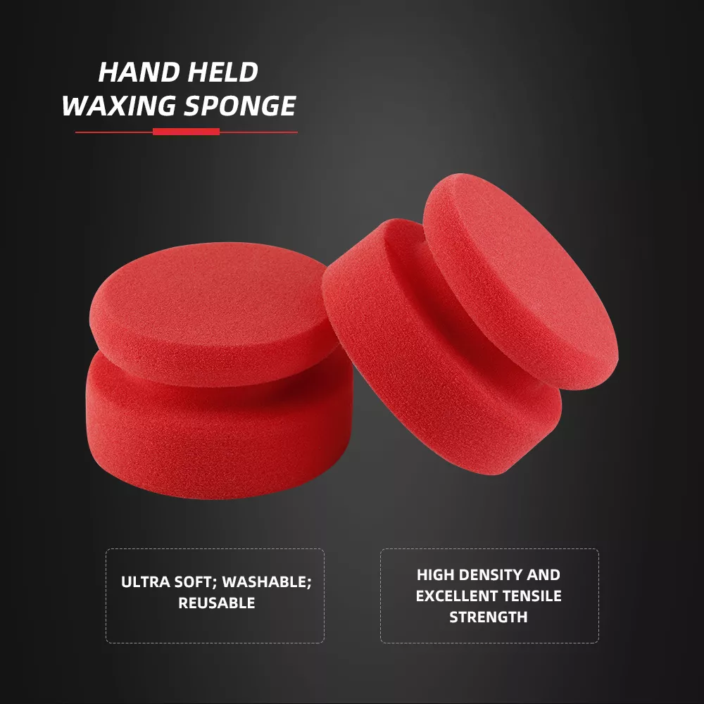 Red Hand Waxing Sponge - Image 4