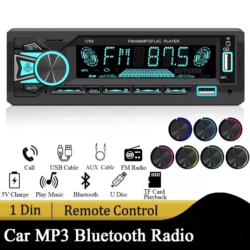 Bluetooth Car Stereo MP3 Player - Image 2