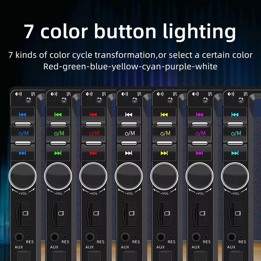 7-Inch 1-DIN Car Radio MP5 Multimedia Player - Image 4