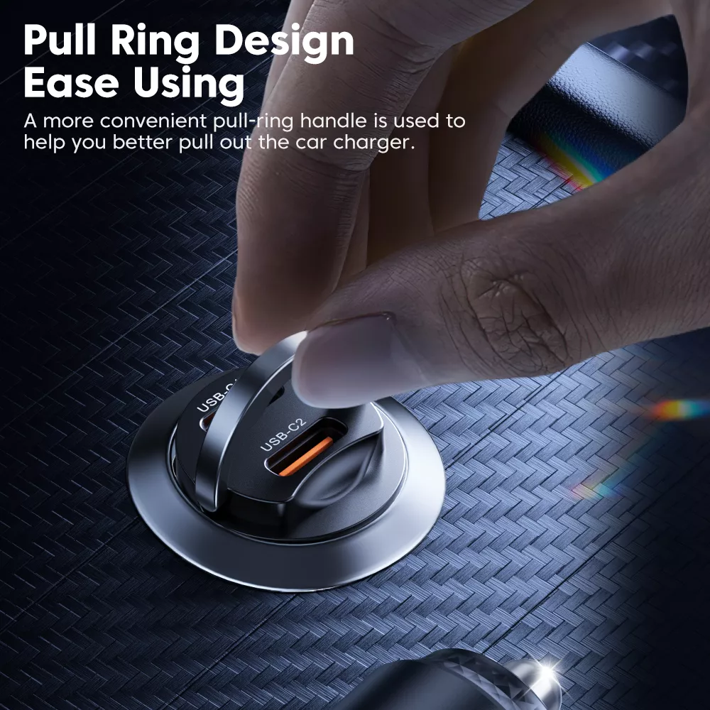 45W Fast Car Charger USB C Adapter - Image 6