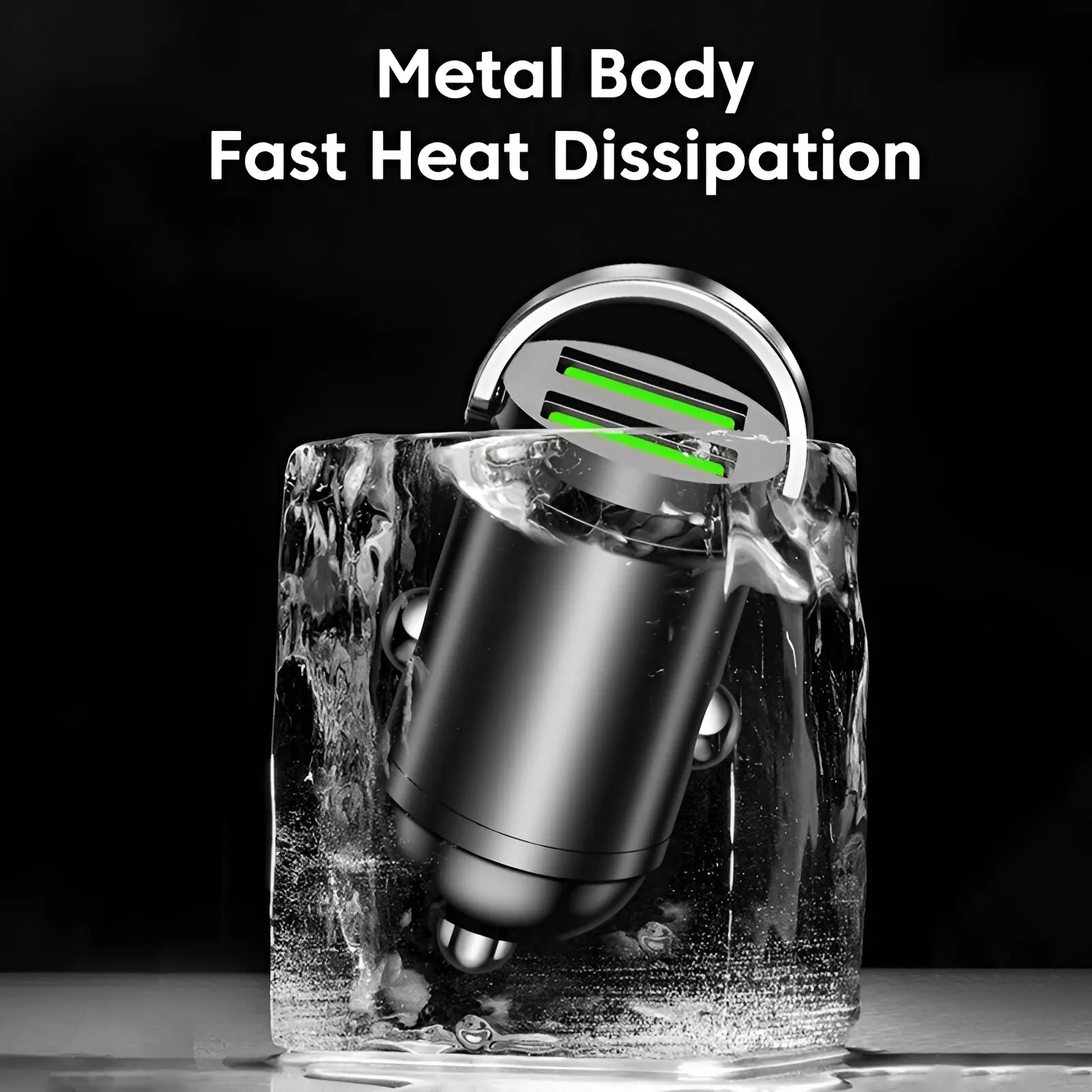 200W Dual USB Car Charger Fast Charging - Image 2