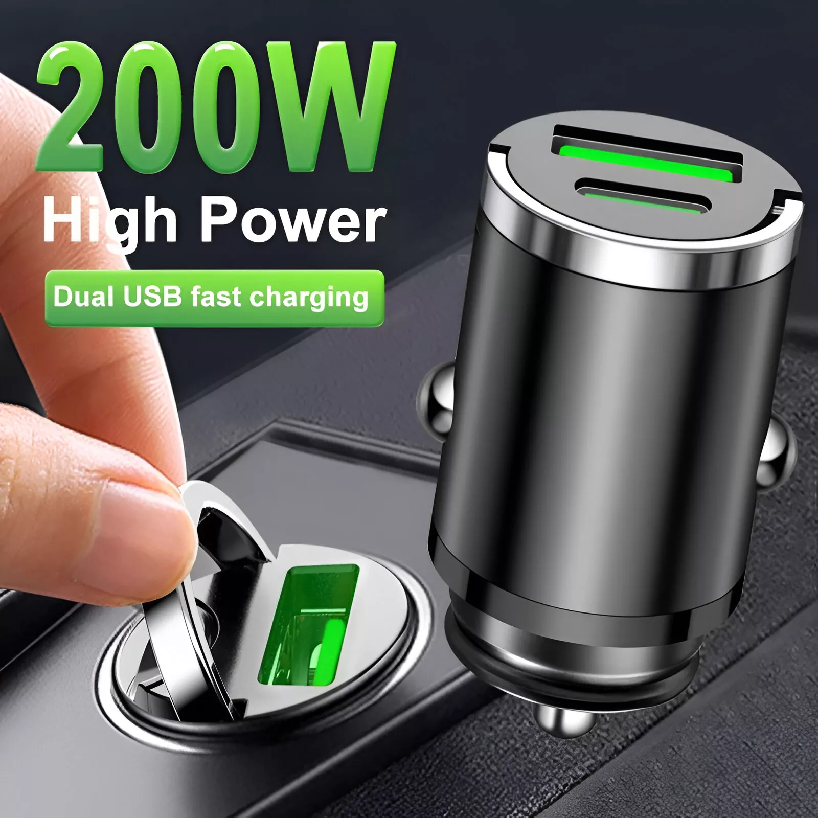 200W Mini Car Charger - Image 2