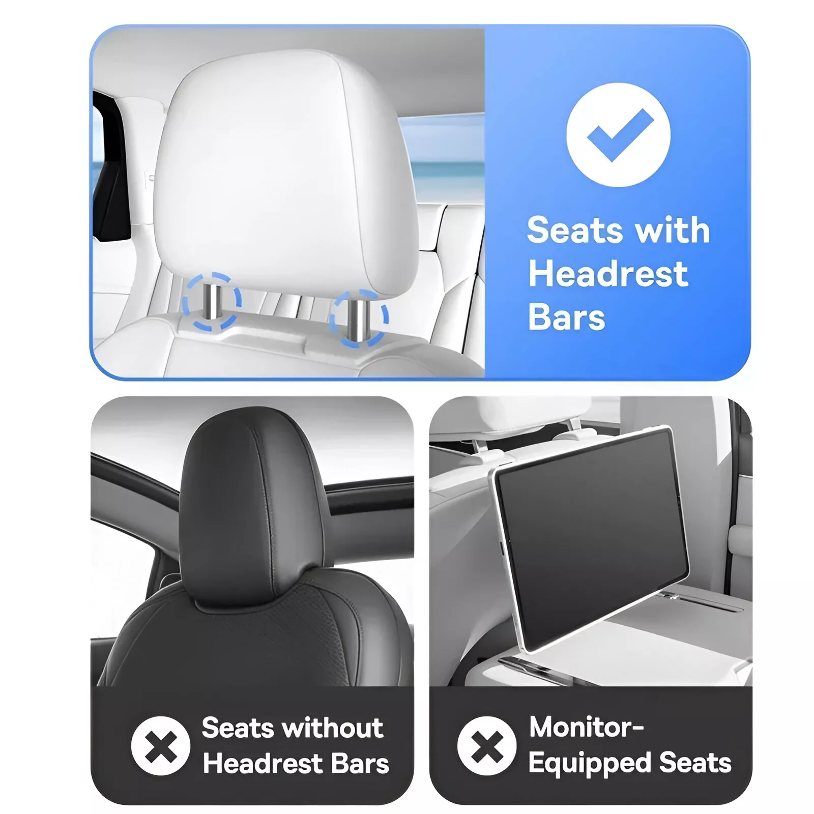 Foldable Car Back Seat Tray & Laptop Desk with Cup Holder and Phone Mount - Image 6