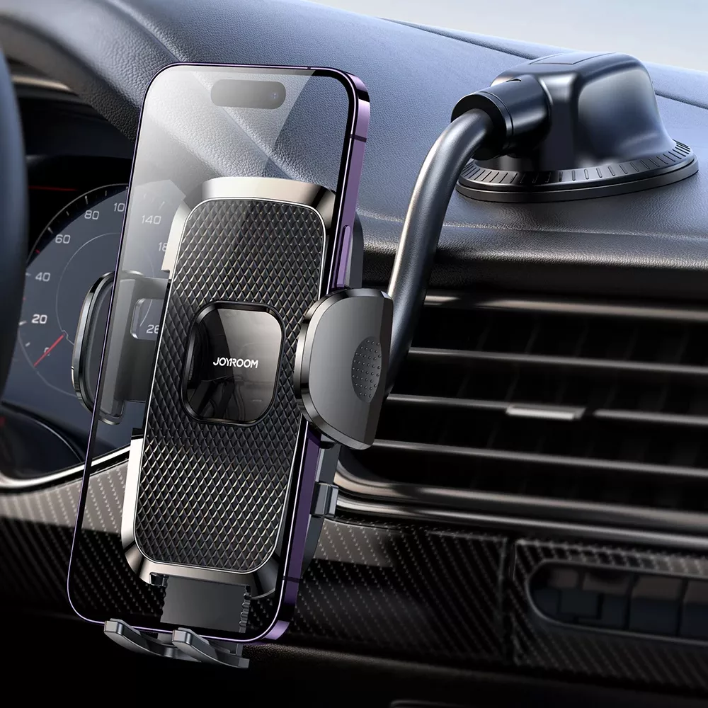 360° Rotating Car Phone Holder, Universal Dashboard Mount for iPhone & Samsung