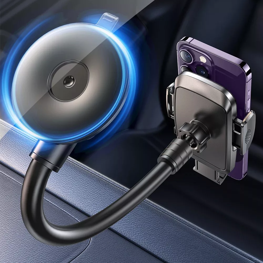 360° Rotating Car Phone Holder, Universal Dashboard Mount for iPhone & Samsung - Image 6