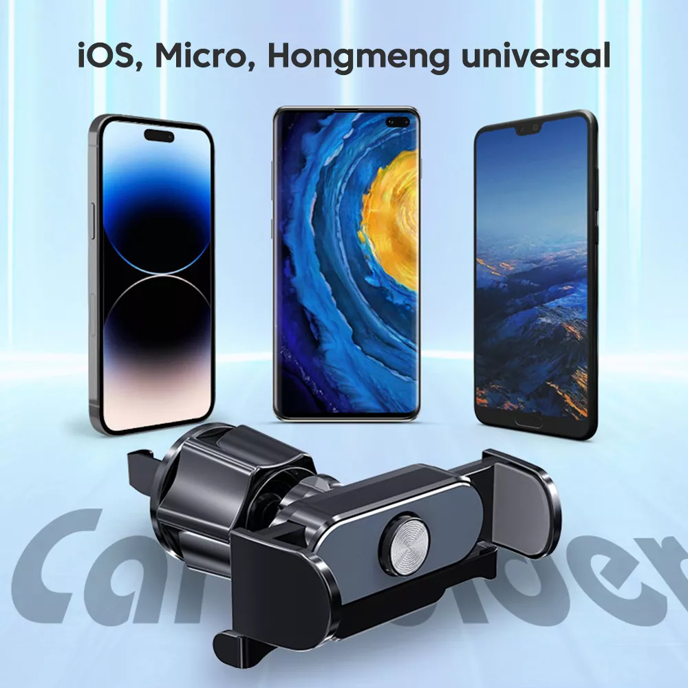 Universal Car Phone Holder Air Vent Clip Mount for iPhone and Samsung - Image 5