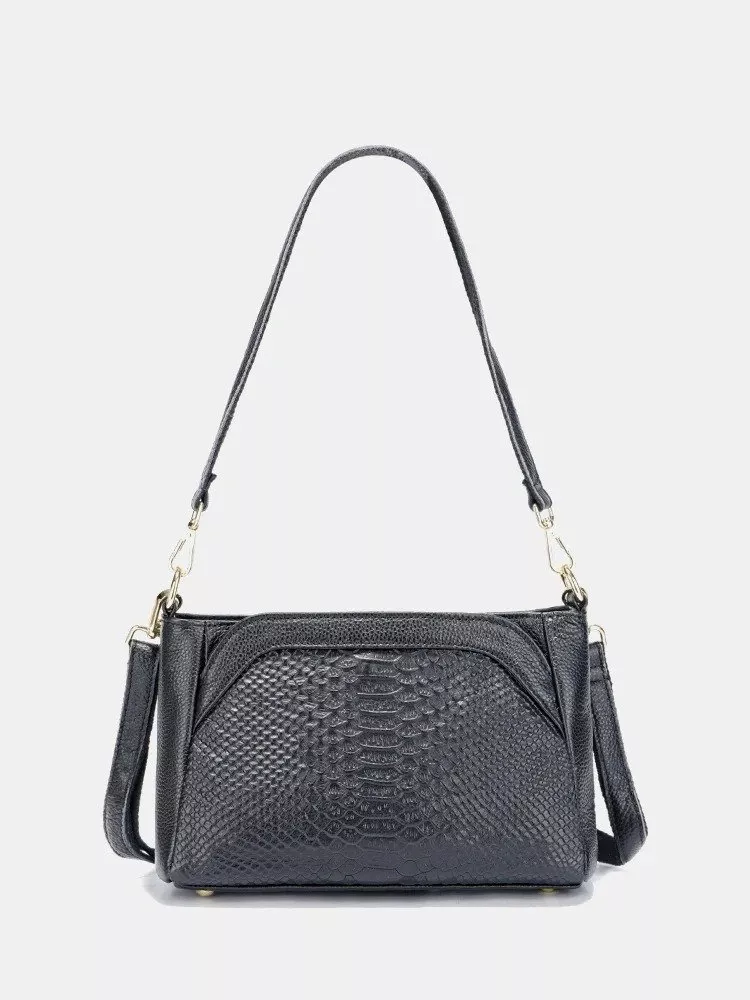 Trendy Leather Shoulder Bag for Women - Image 3