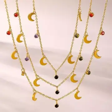 18k Gold Plated Stainless Steel Necklace