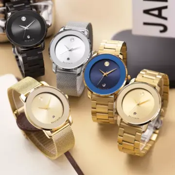 Classic Stainless Steel Wristwatch