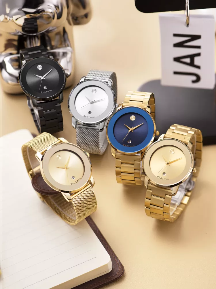 Classic Stainless Steel Wristwatch - Image 2