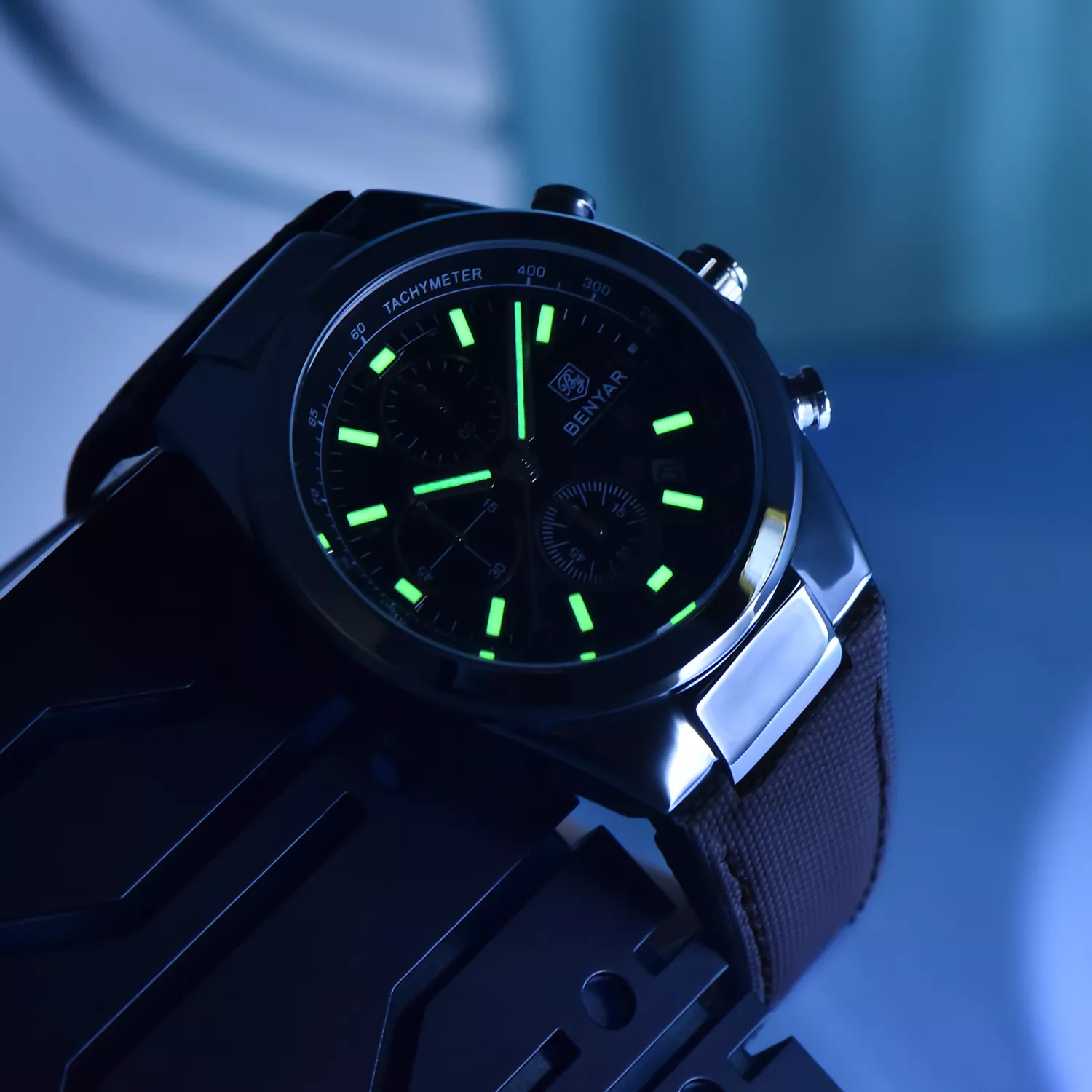 Luxury Men's Chronograph Quartz Watch - Image 5