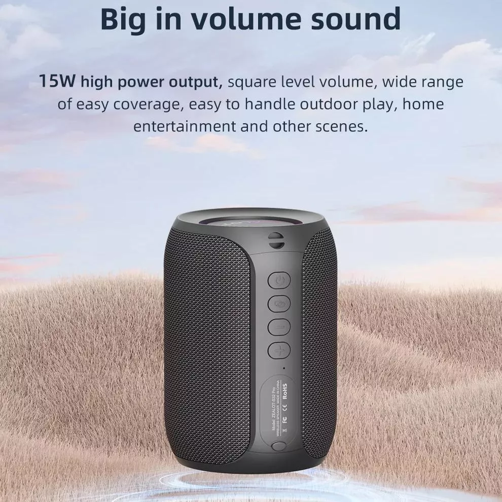 Portable Bluetooth Karaoke Speaker with Wireless Microphones & Stereo Sound - Image 3