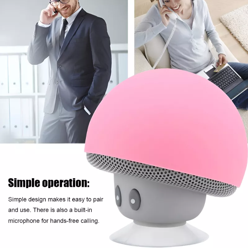 Portable Bluetooth Speaker with Suction Cup and Subwoofer for Outdoor Adventures - Image 6