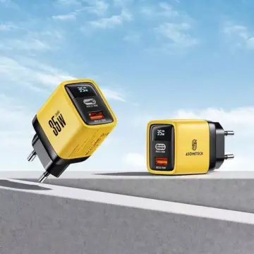 35W GaN USB-C Charger with LED Display & Quick Charge