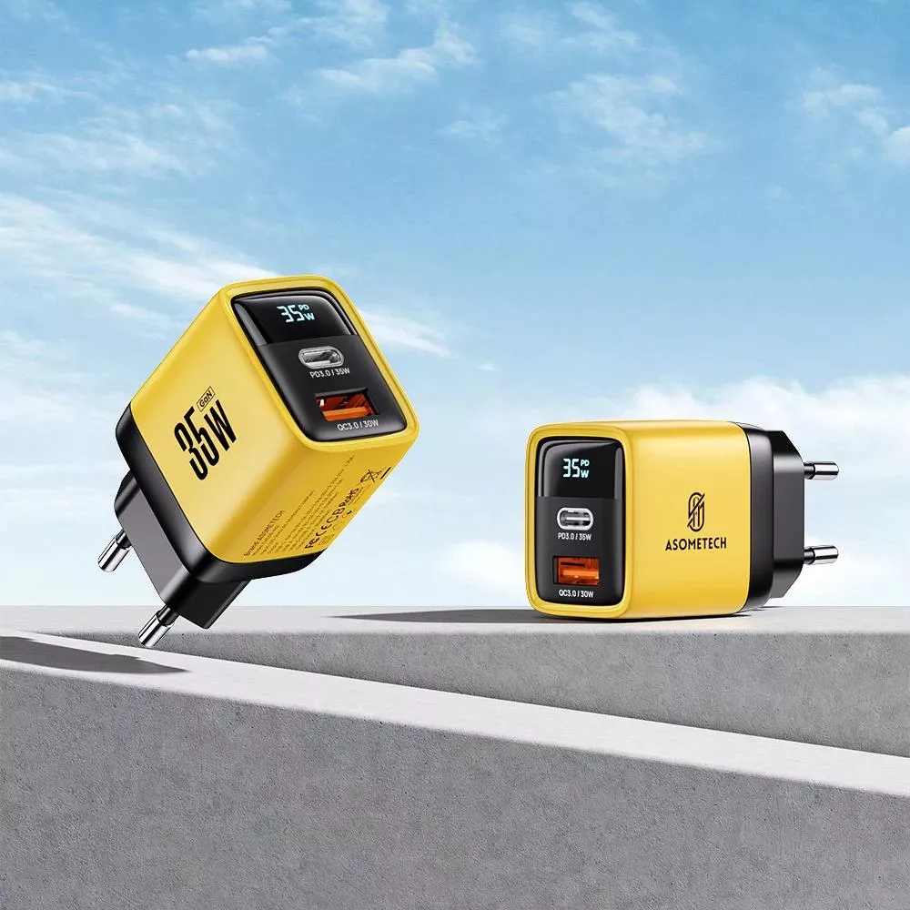 35W GaN USB-C Charger with LED Display & Quick Charge - Image 8