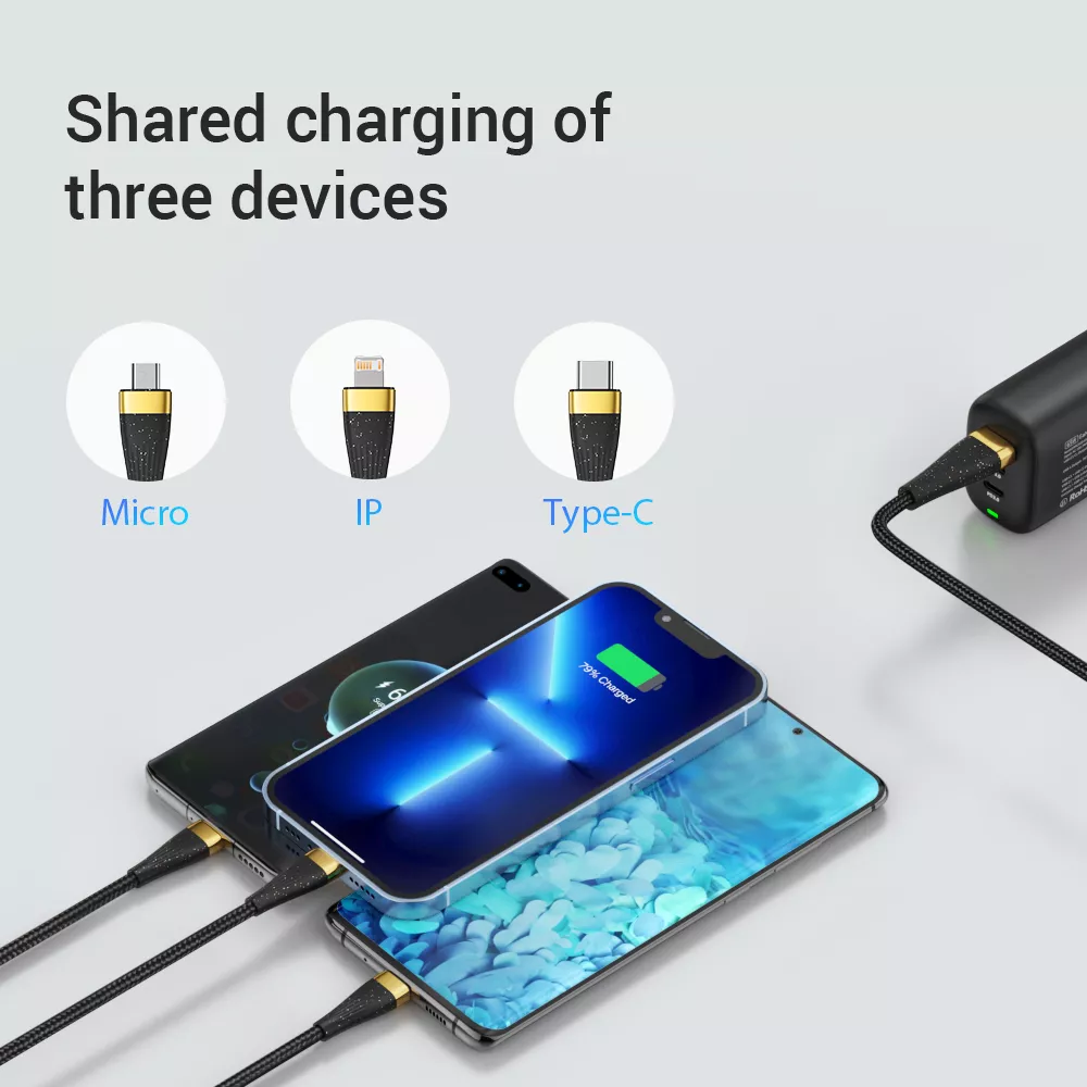 3-in-1 USB Charging Cable - Image 3