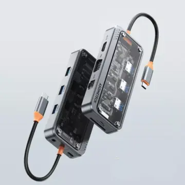 10-in-1 USB-C Docking Station with PD 100W, HDMI, VGA, and 4K Support for Laptops