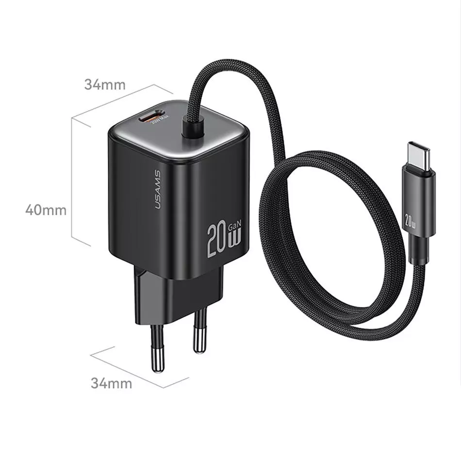 20W Mini GaN Fast Charger with USB-C Cable - Image 7