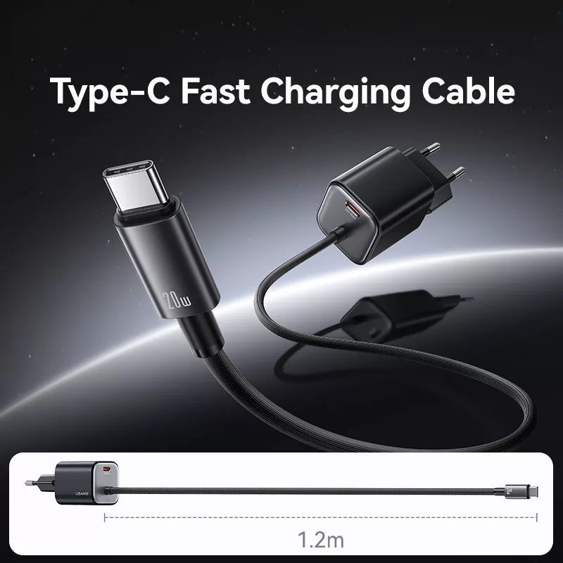 20W Mini GaN Fast Charger with USB-C Cable - Image 5