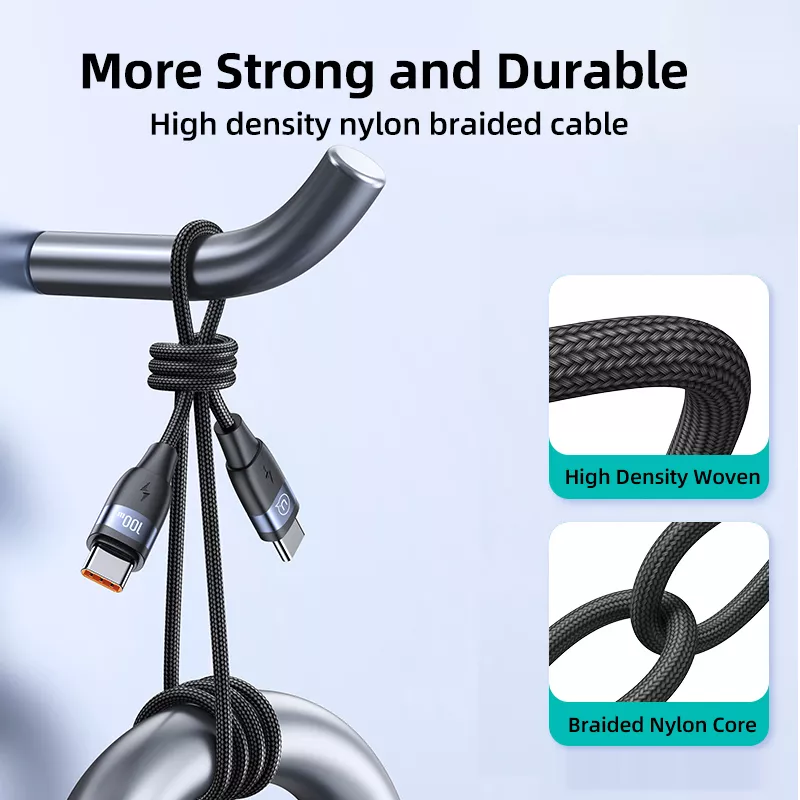 100W Type-C to Type-C Fast Charging Cable - Image 5