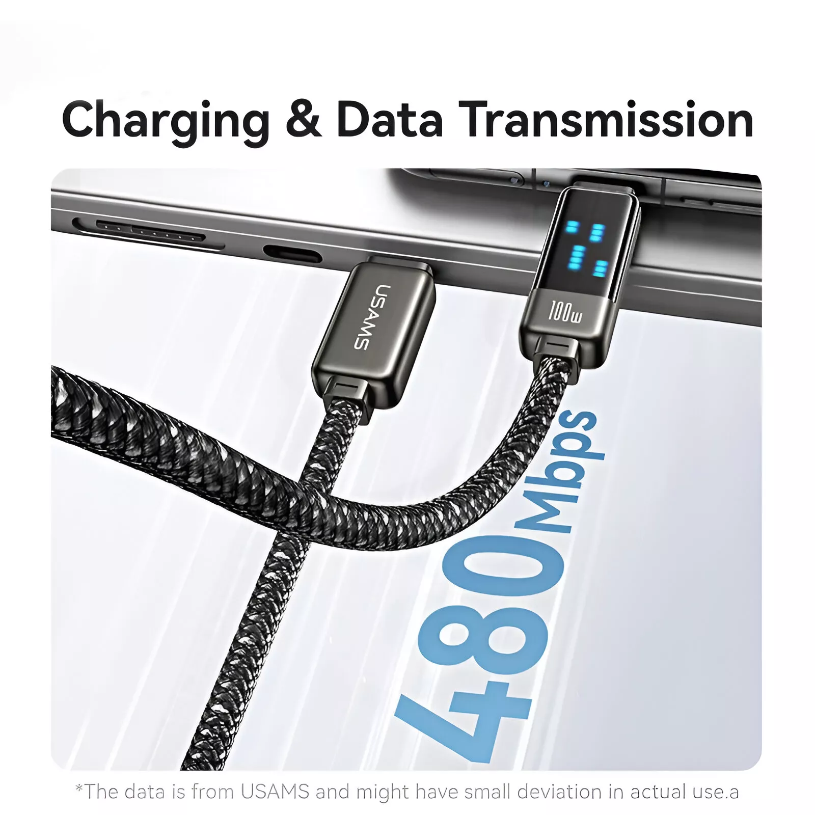 100W Fast Charging Cable Type-C to Type-C - Image 6
